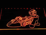 Mario Kart LED Neon Sign USB - Orange - TheLedHeroes