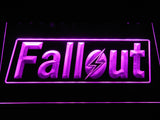 Fallout LED Neon Sign Electrical - Purple - TheLedHeroes