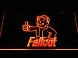 Fallout Vault Boy LED Sign - Orange - TheLedHeroes