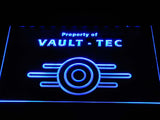 FREE Fallout Vault-Tec LED Sign - Blue - TheLedHeroes