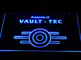 Fallout Vault-Tec LED Neon Sign USB - Blue - TheLedHeroes