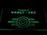 Fallout Vault-Tec LED Neon Sign USB - Green - TheLedHeroes