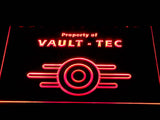 Fallout Vault-Tec LED Neon Sign USB - Red - TheLedHeroes