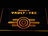 Fallout Vault-Tec LED Neon Sign USB - Yellow - TheLedHeroes
