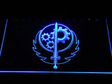 Fallout Brotherhood of Steel LED Neon Sign Electrical - Blue - TheLedHeroes