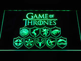 FREE Game of Thrones Familys LED Sign - Green - TheLedHeroes