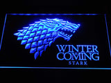 Game of Thrones Stark LED Neon Sign Electrical - Blue - TheLedHeroes