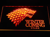 Game of Thrones Stark LED Neon Sign Electrical - Orange - TheLedHeroes