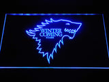 FREE Game of Thrones Stark (2) LED Sign - Blue - TheLedHeroes