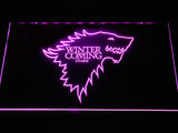 Game of Thrones Stark (2) LED Neon Sign Electrical - Purple - TheLedHeroes
