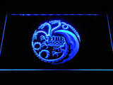 Game of Thrones Targaryen (2) LED Neon Sign Electrical - Blue - TheLedHeroes