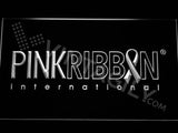 FREE Pink Ribbon International LED Sign - White - TheLedHeroes