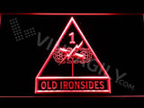 Old Ironsides LED Neon Sign USB - Red - TheLedHeroes