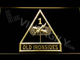 Old Ironsides LED Neon Sign USB - Yellow - TheLedHeroes