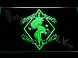 1st Battalion 4th Marines LED Neon Sign USB - Green - TheLedHeroes