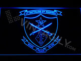 1st Battalion 5th Marines LED Neon Sign USB - Blue - TheLedHeroes