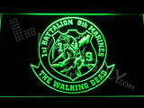 1st Battalion 9th Marines LED Neon Sign USB - Green - TheLedHeroes