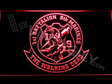 FREE 1st Battalion 9th Marines LED Sign - Red - TheLedHeroes