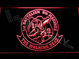 1st Battalion 9th Marines LED Neon Sign Electrical - Red - TheLedHeroes