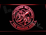 1st Battalion 9th Marines LED Sign - Red - TheLedHeroes