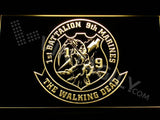 1st Battalion 9th Marines LED Neon Sign Electrical - Yellow - TheLedHeroes