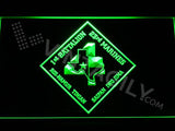 1st Battalion 23rd Marines LED Neon Sign Electrical - Green - TheLedHeroes