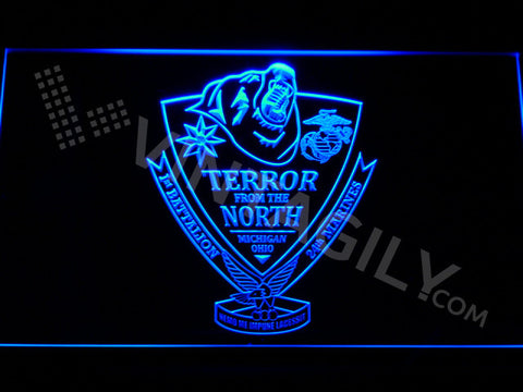 FREE 1st Battalion 24th Marines LED Sign - Blue - TheLedHeroes
