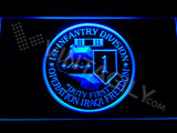 FREE 1st Infantry Division Operation Iraqi LED Sign - Blue - TheLedHeroes
