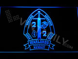 2nd Battalion 2nd Marines LED Neon Sign USB - Blue - TheLedHeroes