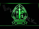 2nd Battalion 2nd Marines LED Neon Sign Electrical - Green - TheLedHeroes