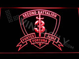 2nd Battalion 3rd Marines LED Neon Sign Electrical - Red - TheLedHeroes