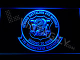 2nd Battalion 4th Marines LED Sign - Blue - TheLedHeroes