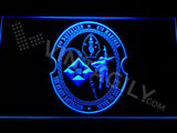 2nd Battalion 6th Marines LED Neon Sign USB - Blue - TheLedHeroes