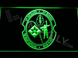 2nd Battalion 6th Marines LED Neon Sign USB - Green - TheLedHeroes