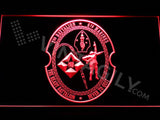 2nd Battalion 6th Marines LED Neon Sign USB - Red - TheLedHeroes