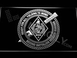 2nd Battalion 7th Marines LED Neon Sign Electrical - White - TheLedHeroes