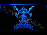 2nd Battalion 23rd Marines LED Neon Sign USB - Blue - TheLedHeroes