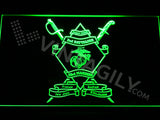 FREE 2nd Battalion 23rd Marines LED Sign - Green - TheLedHeroes