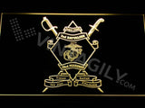 2nd Battalion 23rd Marines LED Neon Sign Electrical - Yellow - TheLedHeroes