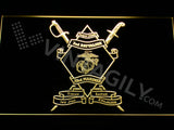 2nd Battalion 23rd Marines LED Sign - Yellow - TheLedHeroes