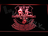 2nd Battalion 25th Marines LED Sign - Red - TheLedHeroes