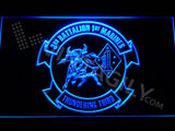 3rd Battalion 1st Marines LED Neon Sign Electrical - Blue - TheLedHeroes