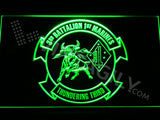 FREE 3rd Battalion 1st Marines LED Sign - Green - TheLedHeroes