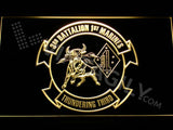 3rd Battalion 1st Marines LED Neon Sign Electrical - Yellow - TheLedHeroes