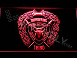 3rd Battalion 4th Marines LED Sign - Red - TheLedHeroes