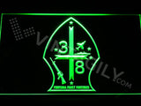 3rd Battalion 8th Marines LED Neon Sign USB - Green - TheLedHeroes