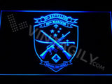 3rd Battalion 23rd Marines LED Neon Sign USB - Blue - TheLedHeroes