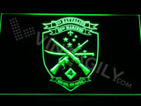 3rd Battalion 23rd Marines LED Neon Sign USB - Green - TheLedHeroes