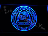 3rd Battalion 24th Marines LED Neon Sign USB - Blue - TheLedHeroes