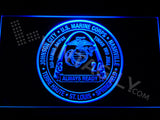 3rd Battalion 24th Marines LED Sign - Blue - TheLedHeroes